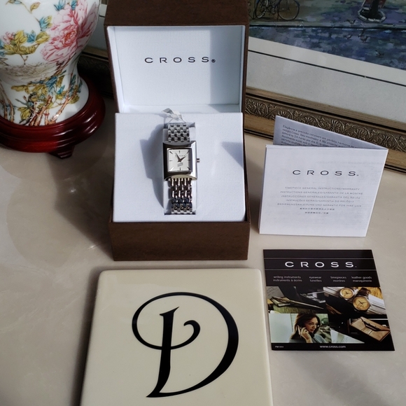 Cross Watch Manhattan Luxury Timepiece Swiss Movement NWT - Picture 7 of 12